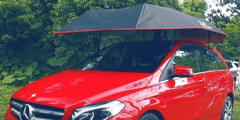 Cette tente est l'accessoire idéal pour protéger votre voiture