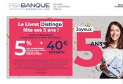 Livret d’épargne : faut-il se ruer sur le taux promo de 5% de PSA Banque ?