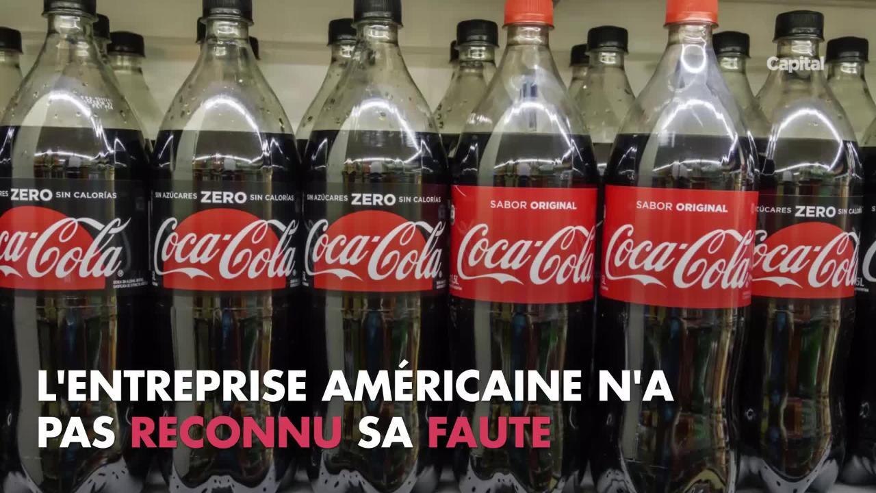 Il n'aurait jamais dû ouvrir sa bouteille de Coca-Cola