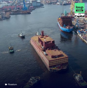 La Russie lance la première centrale nucléaire navale (et c'est inquiétant)