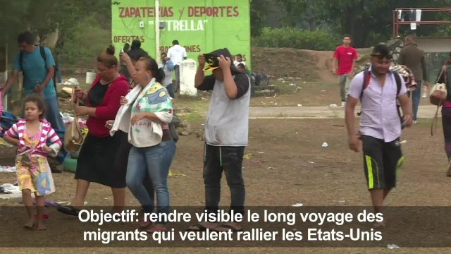Mexique: la caravane de migrants se disperse avant la frontière