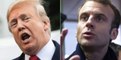 Occupation, vin, sondages défavorables : Trump démonte Macron sur Twitter