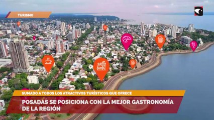 Posadas se posiciona con la mejor gastronomía de la región