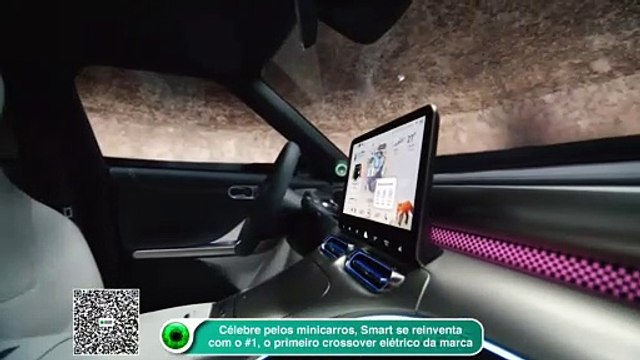Célebre pelos minicarros, Smart se reinventa com o #1, o primeiro crossover elétrico da marca