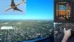 Atterrissage à Buenos Aires dans le cockpit d'un Boeing 777