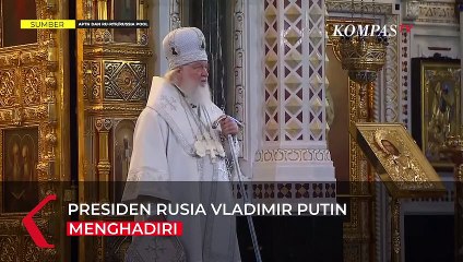 Momen Putin Hadiri Pemakaman Vladimir Zhirinovsky di Moskow