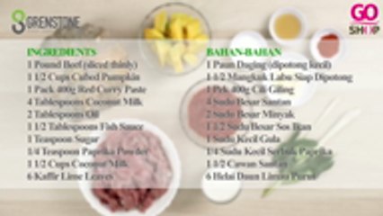 Grenstone - Beef Curry Pumpkin