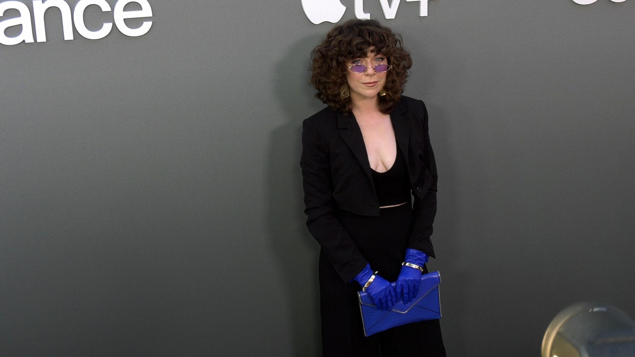 Jen Tullock attends Apple Original series "Severance" finale screening event in Los Angeles