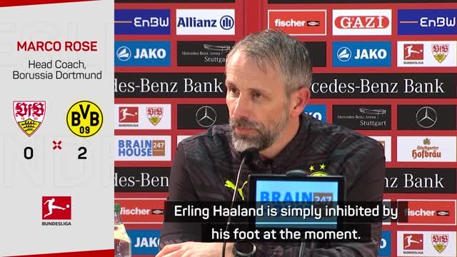 Rose insists Haaland's future isn't affecting the Norwegian's performances