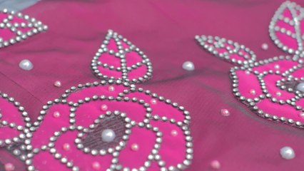 2 Color Saree Design - चलो दो रंग की साड़ी बनाते हैं