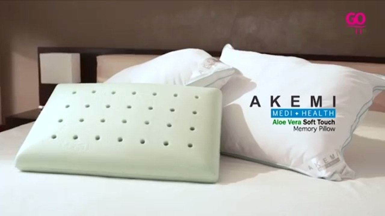 Akemi AloeVera Memory Pillow Set 2.0 V2 video Dailymotion