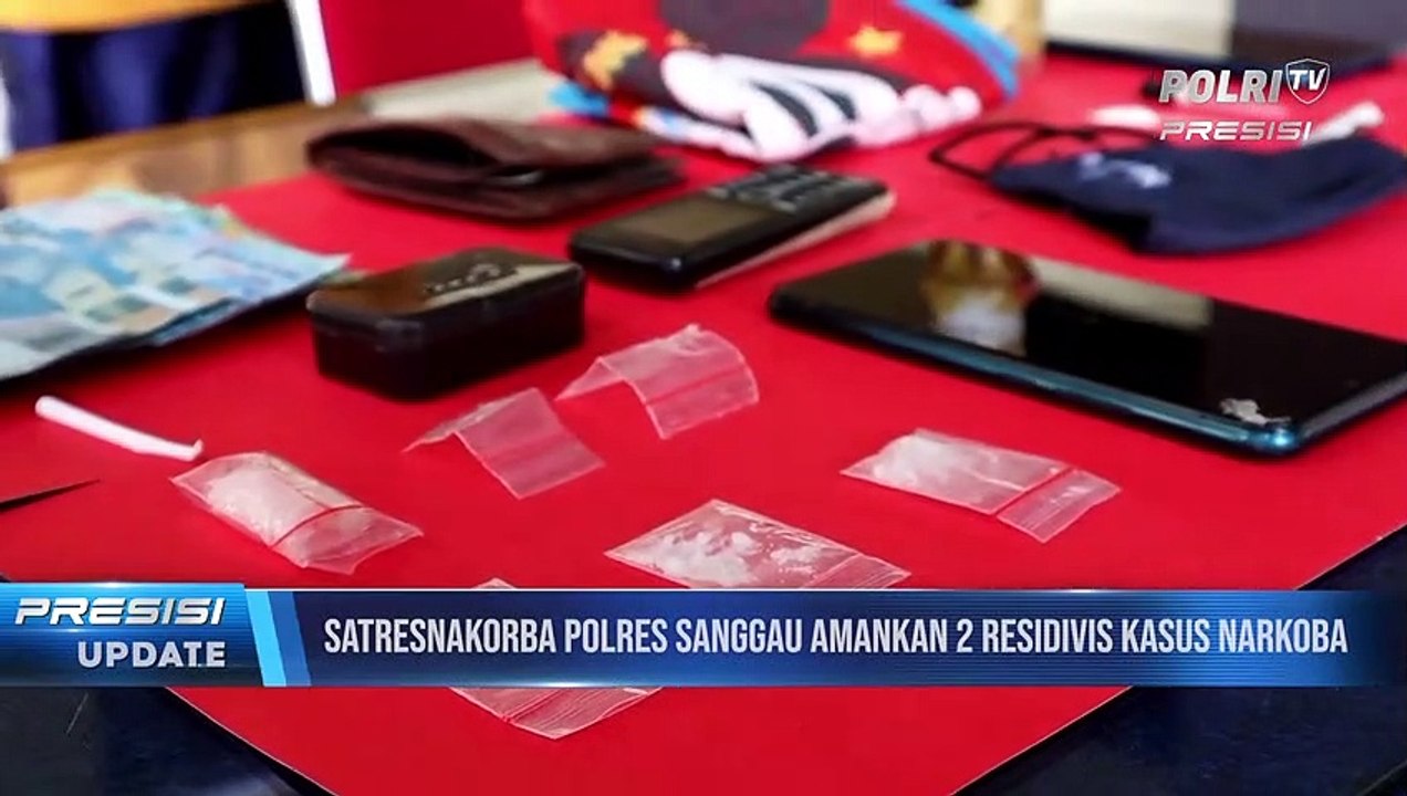 Dua Residivis Narkotika Diamankan Tim Gabungan Satres Narkoba Polres Sanggau dan Polsek Tayan Hulu