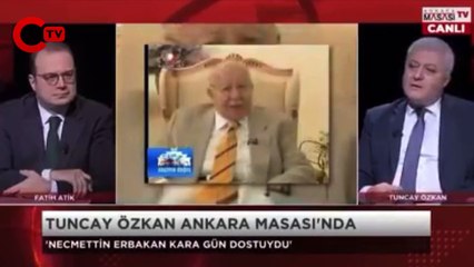 Tuncay Özkan, Erbakan ile olan anısını anlatırken ağladı