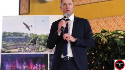 Le Puy Du Fou : Conférence de presse de Nicolas DE VILLIERS ( Directeur ) , Vendredi 8 Avril 2022