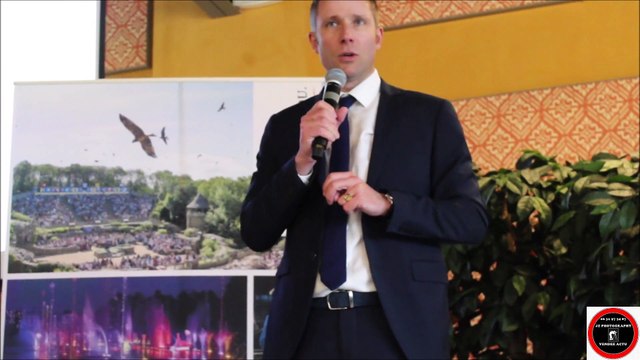 Le Puy Du Fou : Conférence de presse de Nicolas DE VILLIERS ( Directeur ) , Vendredi 8 Avril 2022