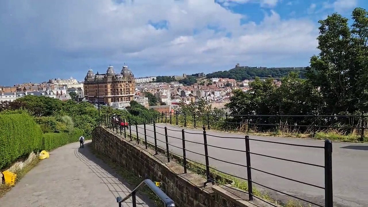 Former home of notorious paedophile and celebrity Sir Jimmy Savile in Scarborough, North Yorkshire.