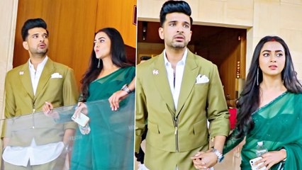 Tejasswi Prakash Seen In Sindoor And Bangles With Boyfriend Karan Kundrra