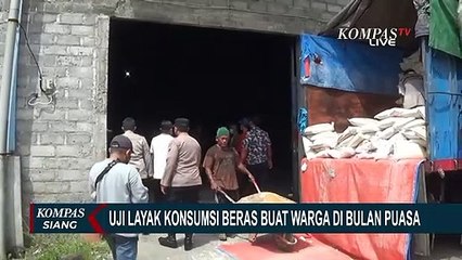 Download Video: Puluhan Ton Beras Bansos dari Pemkot Blitar Siap Distribusi, Dinsos Uji Mutu dan Kelayakannya