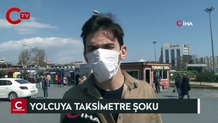 Yolcuya taksimetre şoku: Açılış ücretini 400 liradan başlattı