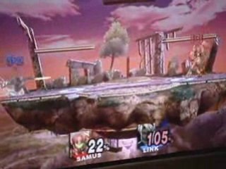match Samus/Dark Link  avec final smash