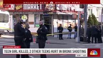 Une adolescente de 16 ans a été tuée et deux autres jeunes blessés par des balles perdues cette nuit à New York lors d'une fusillade dans la rue