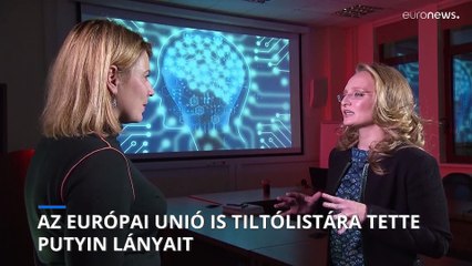 Az Európai Unió is tiltólistára tette Putyin lányait