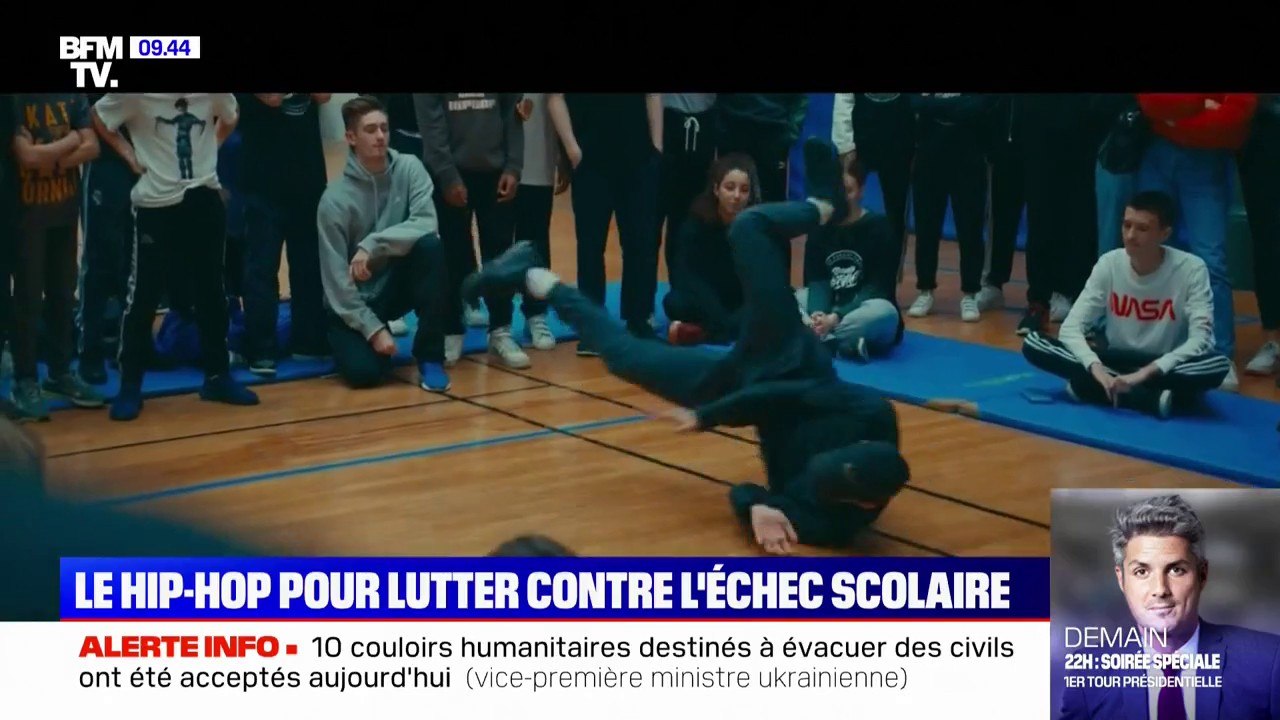 "Allons enfants": le hip-hop comme moteur pour échapper à l'échec scolaire