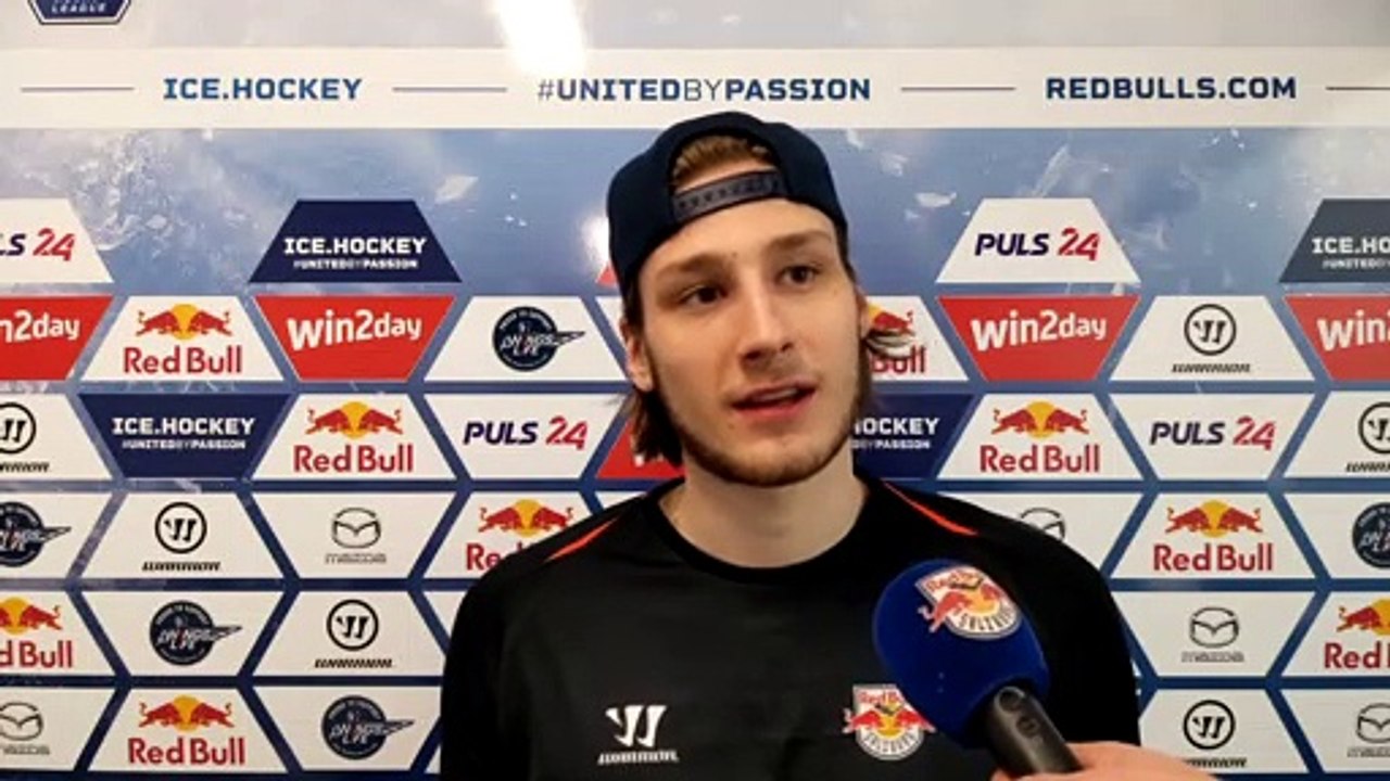 Paul Huber nach dem Sieg in Game 1 gegen Fehervar