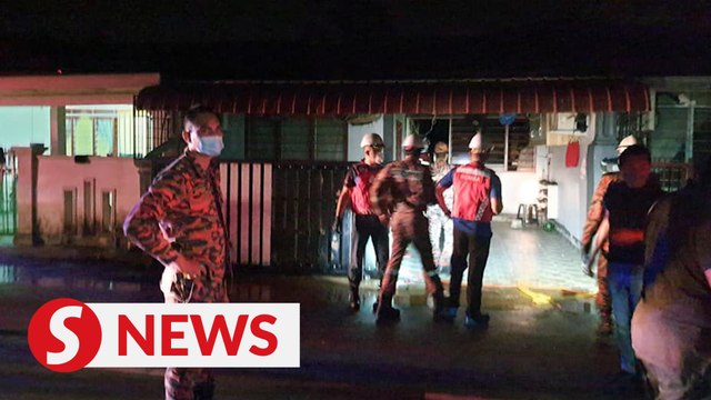 Man dies, son suffers burns in Kuantan house fire