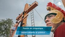 Todo listo para la 179 representación de la Pasión de Cristo en Iztapalapa