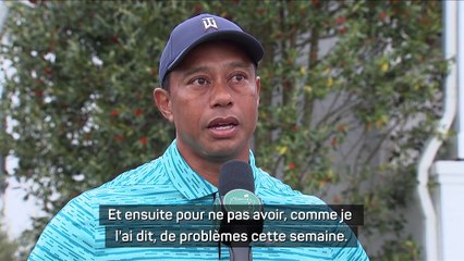 Masters - Woods : ''Il m'a fallu un peu de temps, mais j'ai retrouvé mon œil''