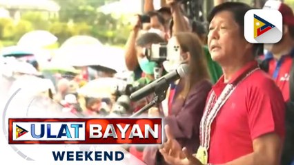 Descargar video: BBM, mainit na sinalubong ng supporters sa Leyte sa kabila ng malakas na pag-ulan dahil sa Bagyong Agaton