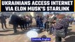Elon Musk to the rescue | Ukrainians access internet via Elon Musk's Starlink | OneIndia News
