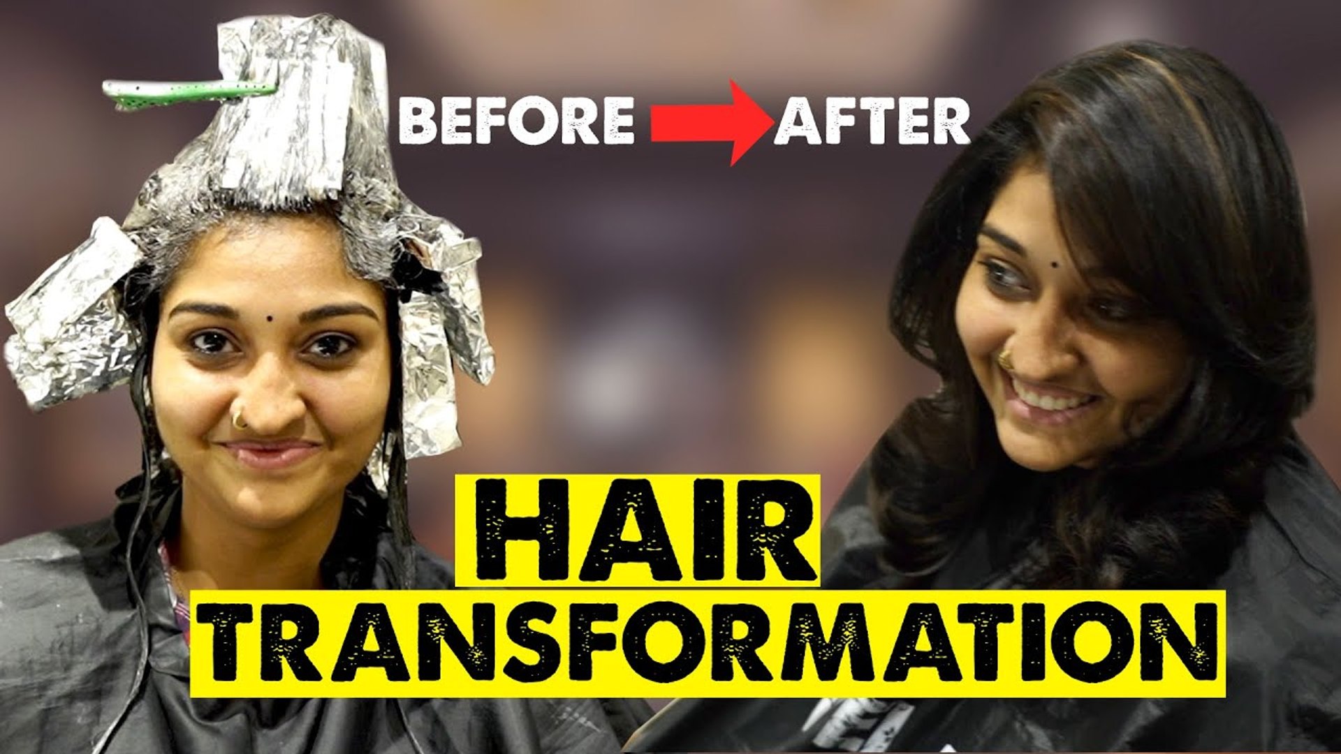 Hair Transformation by Hair Colouring and Ayurvedic Pedicure | Neels ‍♀️‍♀️  - video Dailymotion