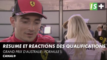 Le résumé et les réactions des qualifications - Grand Prix d'Australie - Formule 1