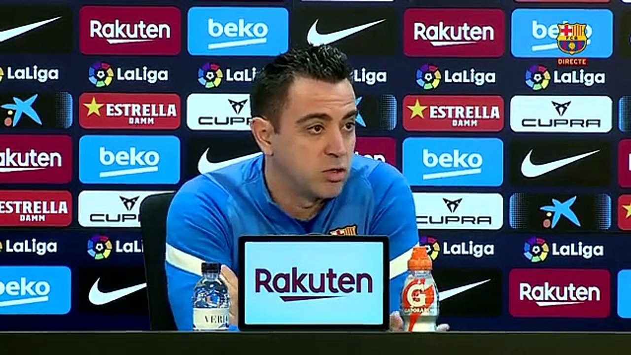 Xavi insta a no bajar la guardia contra el Levante / FCB