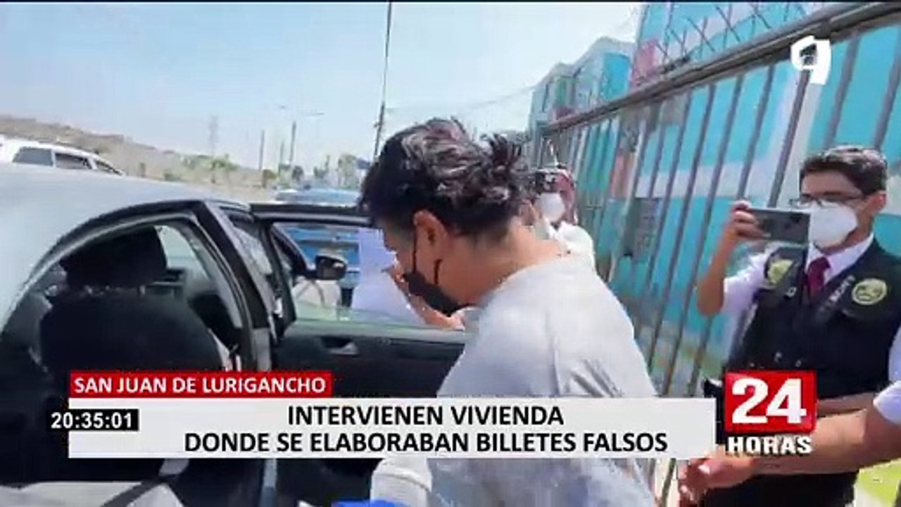 SJL: PNP incautó 400 mil dólares falsos dentro de una vivienda