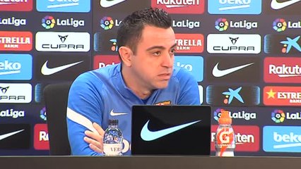 Xavi Hernández: "No hicimos un buen partido en Frankfurt"