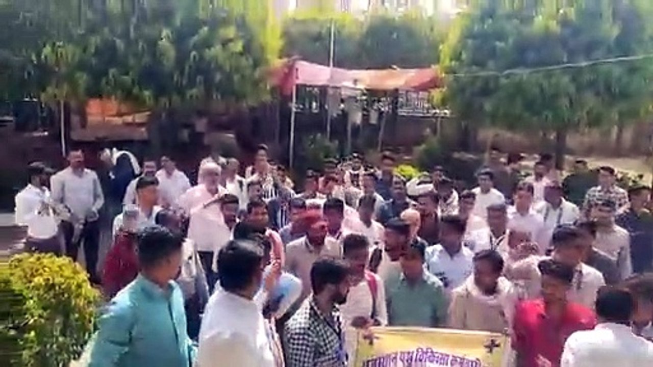 राजस्थान पशु चिकित्सा कर्मचारी संघ का आमरण अनशन 27वें दिन भी जारी