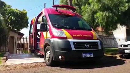 Mulher quebra a perna ao sofrer queda em residência no Santa Cruz