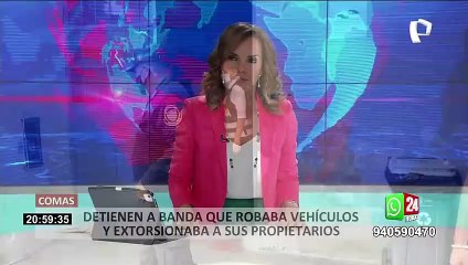 Video herunterladen: Comas: capturan a mujer que robaba mototaxis para extorsionar a los propietarios