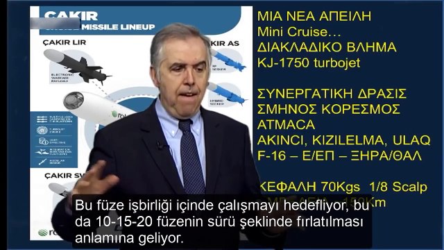 Yunan spiker Türkiye'nin yeni füzesine hayran kaldı