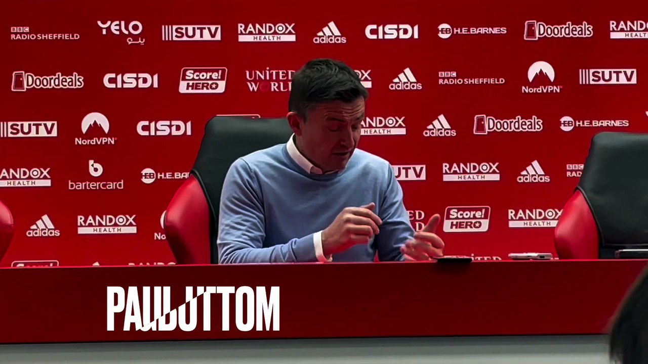 Paul Heckingbottom's Bournemouth reaction