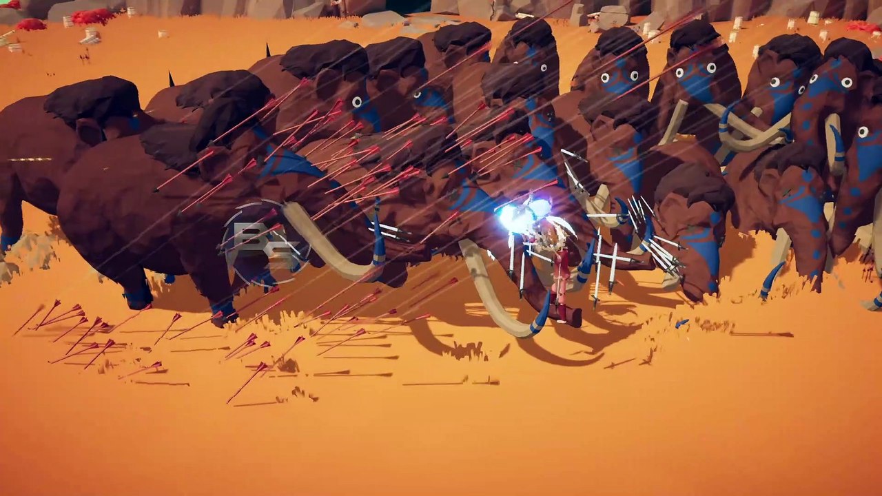 The Trampling Part 2! War Mammoths VS Godlike Units | Totally Accurate Battle Simulator