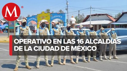 CdMx despliega 10 mil 635 policías por las vacaciones de Semana Santa