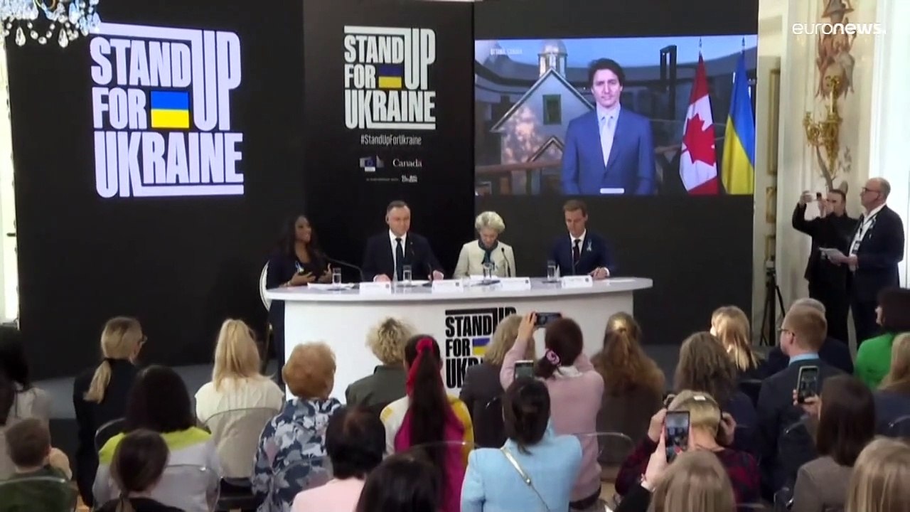 Акция Stand Up for Ukraine собрала 10 млрд евро...