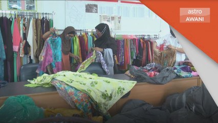 Menjelang Aidilfitri | Lebih 10,000 pakaian terpakai diedarkan percuma