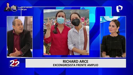 Arce sobre debate de moción que exhorta a Castillo renunciar: "El Congreso debería de hacer un mea culpa"