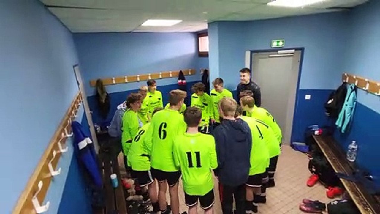 U15 cri de victoire contre Marcq le 09.04.2022