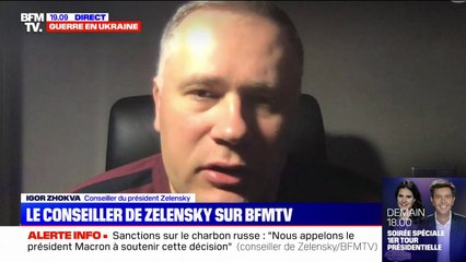 Bombardement de la gare de Kramatorsk: "C'est un acte terroriste, horrible et inhumain", réagit Igor Zhokva, conseiller du président Zelensky